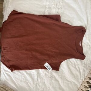 Old Navy Rust Bodysuit